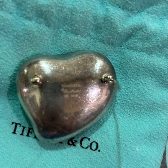 Tiffany & Co. Elsa Peretti Puff Heart Pin/Brooch
